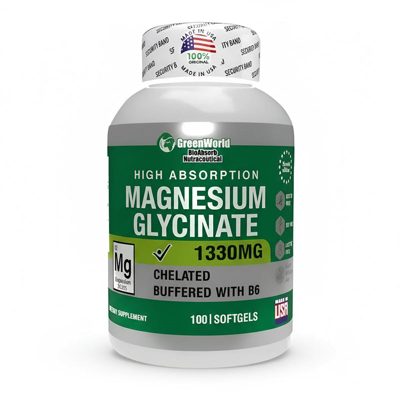 GLICINATO DE MAGNESIO GREENWORLD