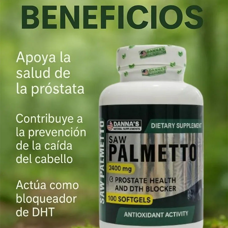 SAW PALMETTO - Próstata Sana
